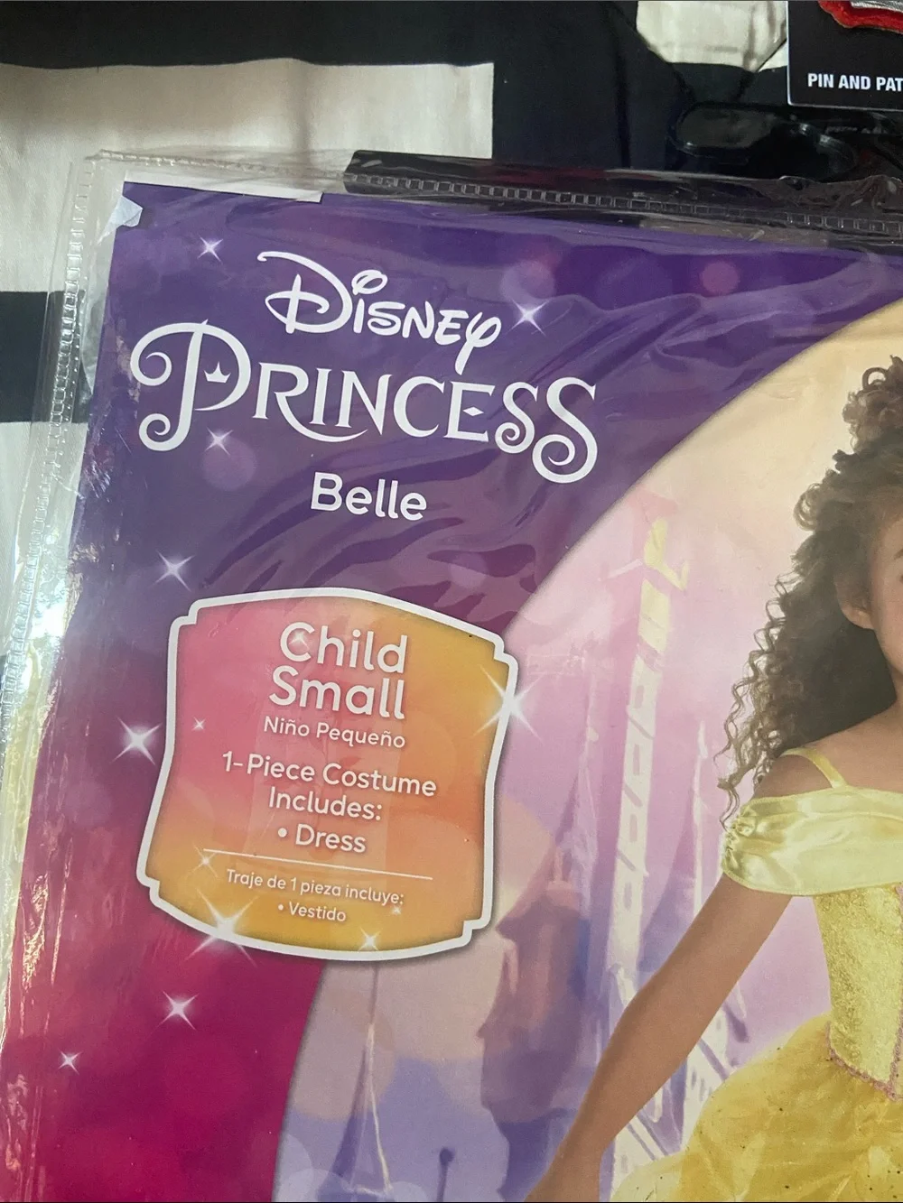 Disney Princess Belle Costume Dress in Yellow